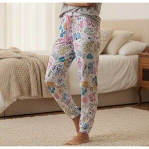 Care Bear Pajama Pants Lounge Sleepwear Casual Size Small 4-6 Love